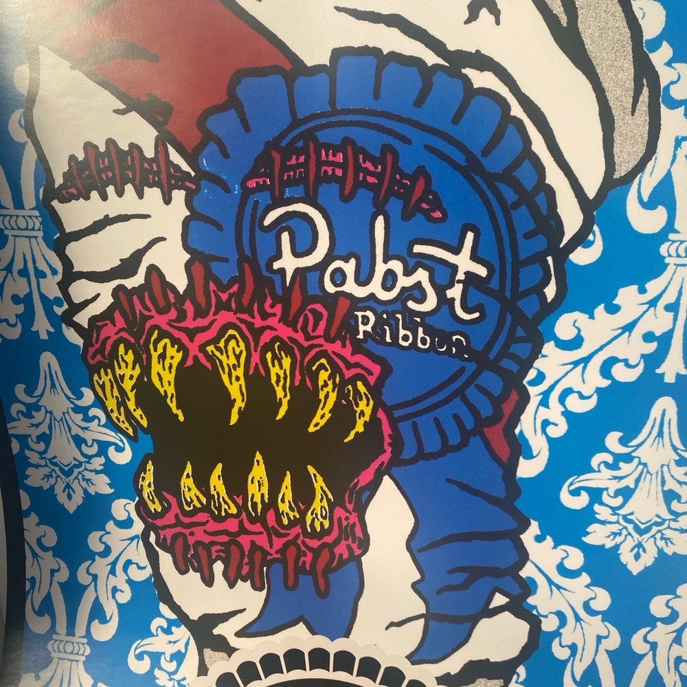 PABST BLUE RIBBON RARE BEER POSTER 2009 SET OF 4 - Art Collection NEW! - Picture 8 of 15